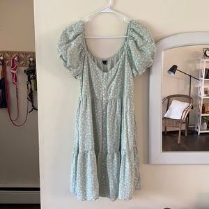 Pastel Green Cute Dress